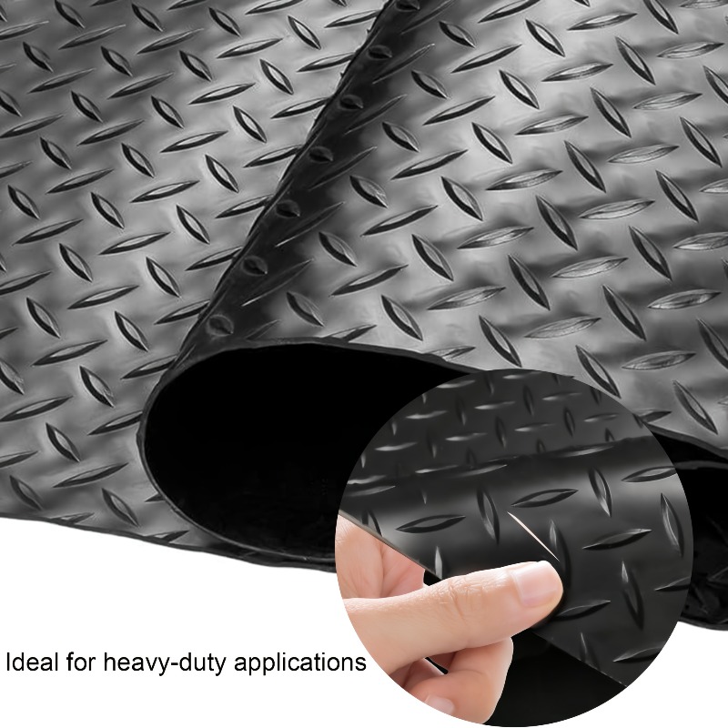 Gym Floor Mats - Резиновый алмазный коврик для пола -