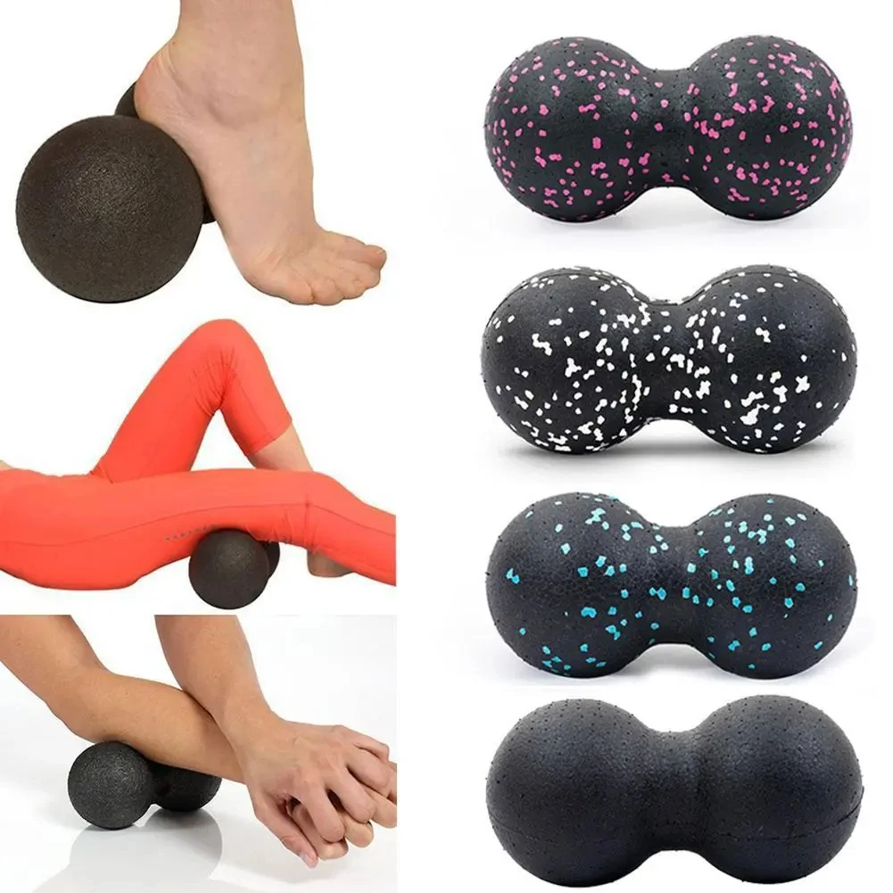 Yoga Fitness Ball - Массажный ролик-мяч для йоги, двойной шипованный