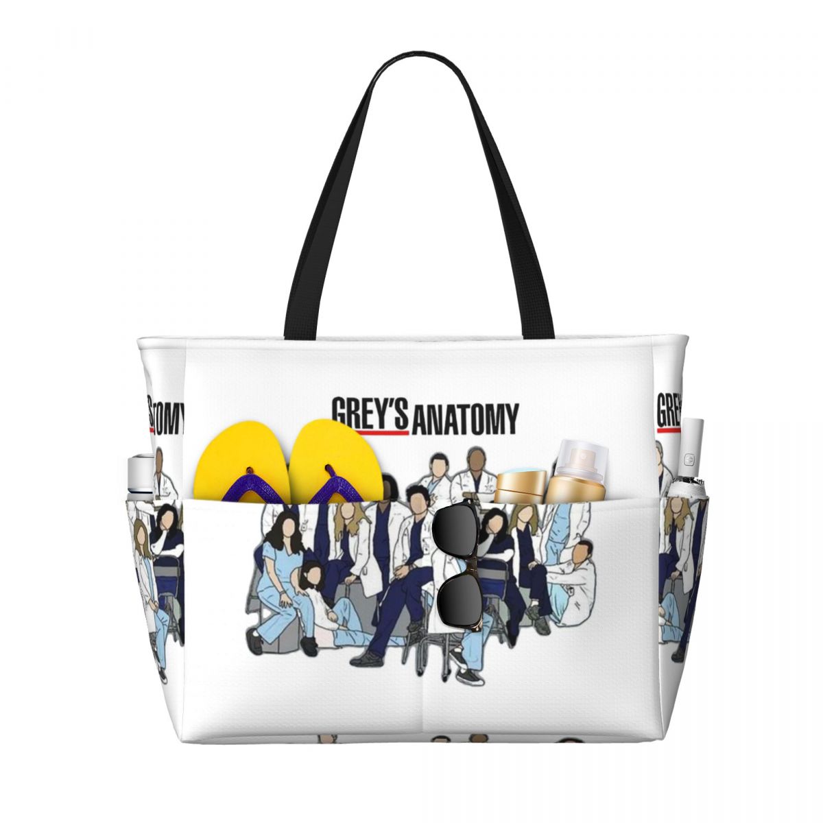 Yoga Anatomy Of Fitness - Сумка-тоут Greys Anatomy Seasons Beach Tote