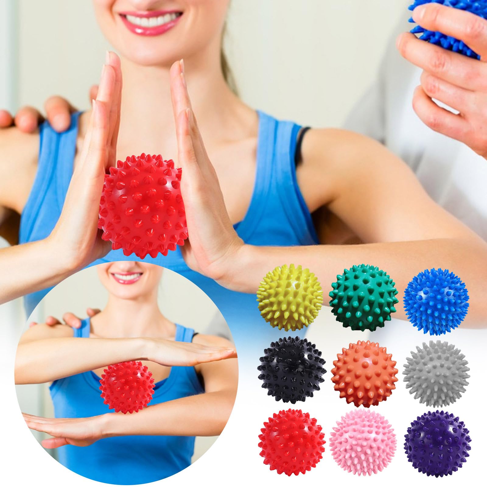 Массажный мяч для фасций, расс – обзор и цена Yoga Fitness Ball