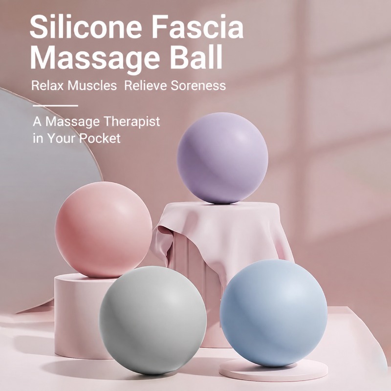 Силиконовый массажный мяч для  – обзор и цена Yoga Fitness Ball