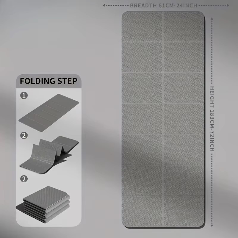 Складной коврик для йоги TPE 6 – обзор и цена Gym Floor Mats