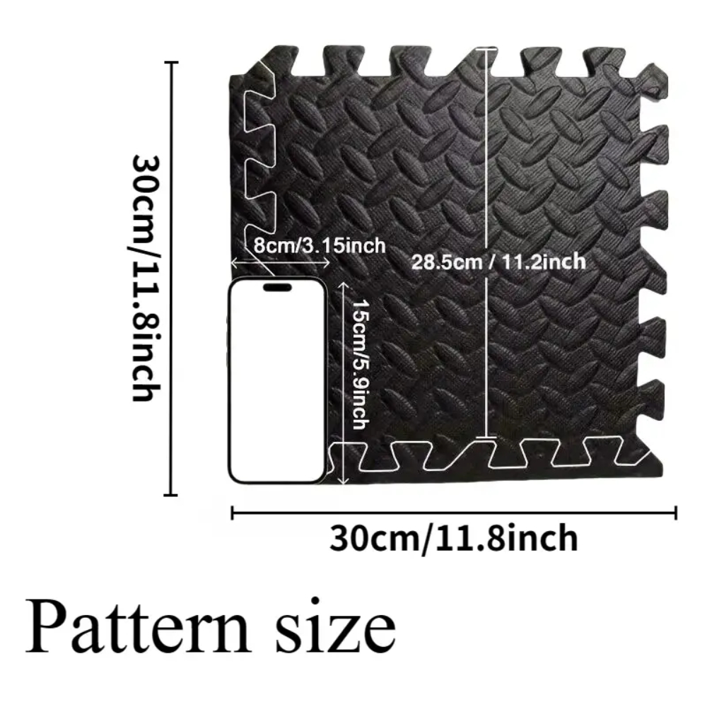 16-компонентный коврик для йог – обзор и цена Gym Floor Mats