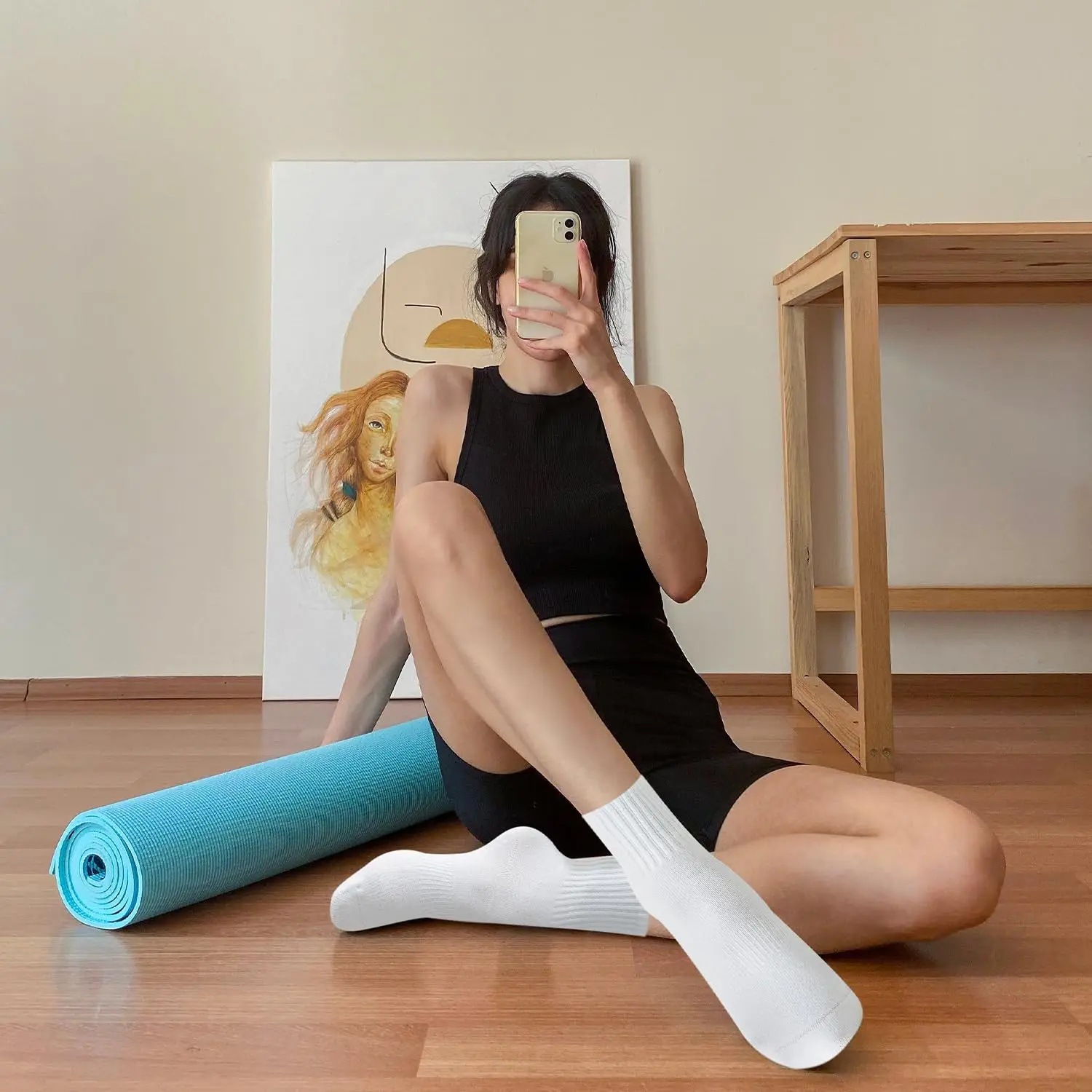 4 пары женских носков для йоги – обзор и цена Yoga & Fitness Center