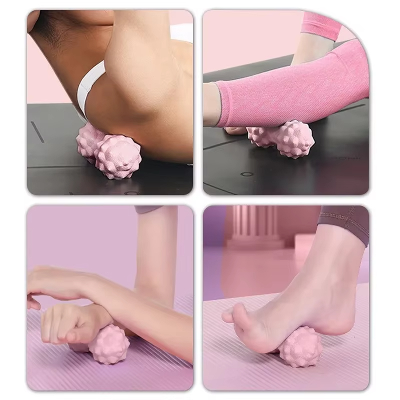 Массажный мяч TPR с рельефной  – обзор и цена Yoga Fitness Ball